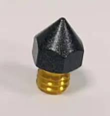 MK8 Brass Big head Nozzle with Teflon Coated Surface / فوهة نحاسي