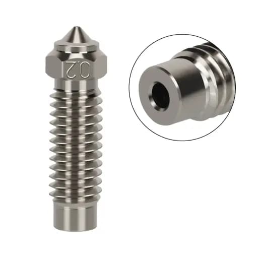 Chrome Zirconium Copper Nozzle Elegoo Neptune 4 PLUS / MAX / فوهة