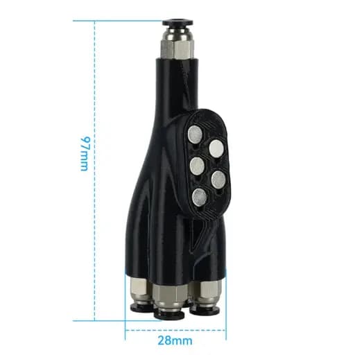 4in-1-out transmitterAMS feeding pipeFor Bambu Lab X1 / X1C/P1S/P1P / أنبوب