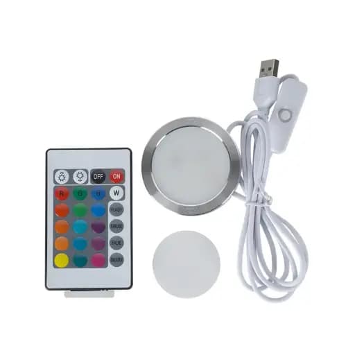 DIY Model Colorful LED Night LightUpgraded -Wireless Remote Control / سلك إضاءة LED ليلية تحكّم عن بعد