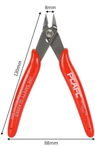 PLATO 170 Red Thicken Plier / كمّاشة PLATO 170 حمراء سميكة