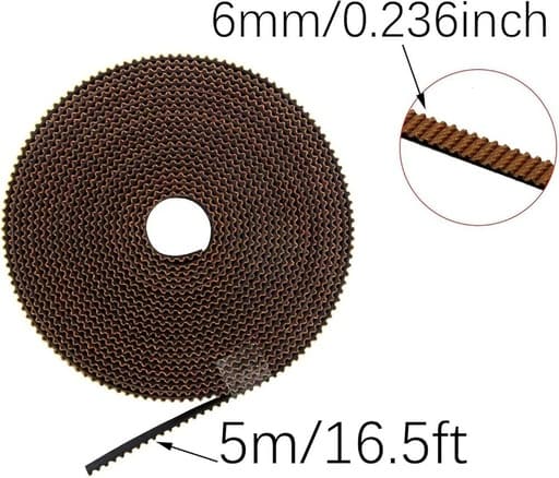 Synchronous Belt for 3D Printer (5m length) / حزام متزامن لطابعة 3D (طول 5 متر)